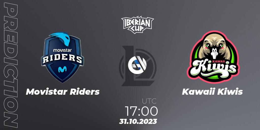Movistar Riders vs Kawaii Kiwis: Match Prediction. 31.10.23, LoL, Iberian Cup 2023
