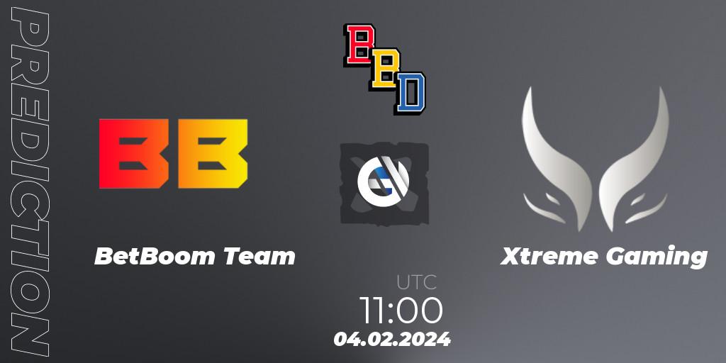 BetBoom Team vs Xtreme Gaming: Match Prediction. 04.02.24, Dota 2, BetBoom Dacha Dubai 2024