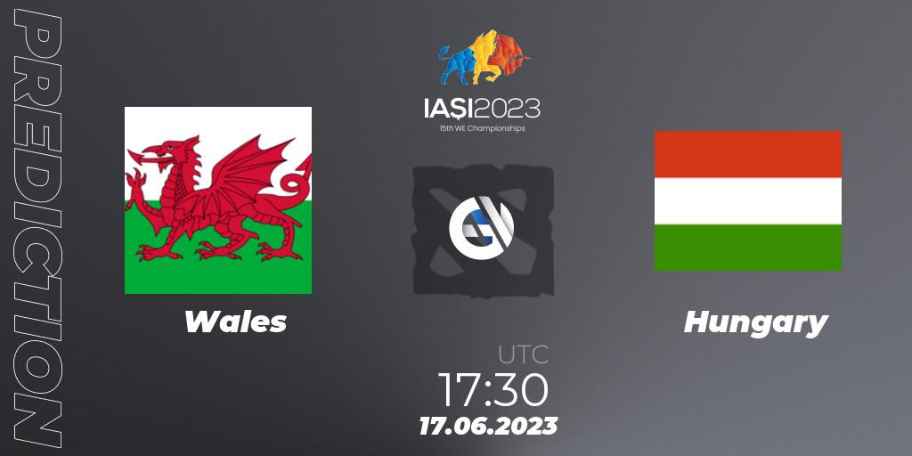 Wales vs Hungary: Match Prediction. 17.06.2023 at 17:30, Dota 2, IESF Europe A Qualifier 2023