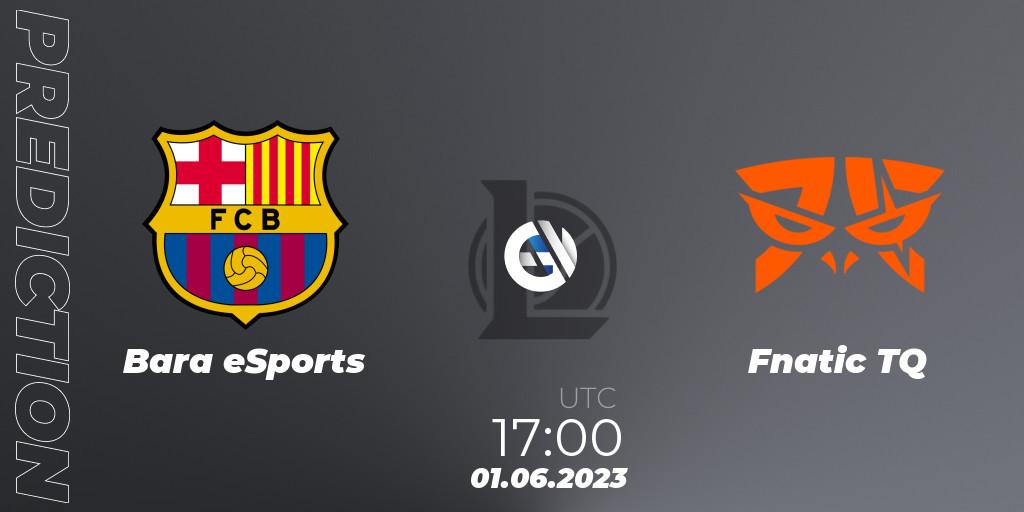 Barça eSports vs Fnatic TQ: Match Prediction. 01.06.2023 at 17:00, LoL, Superliga Summer 2023 - Group Stage