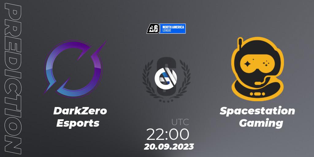 DarkZero Esports vs Spacestation Gaming: Match Prediction. 20.09.23, Rainbow Six, North America League 2023 - Stage 2