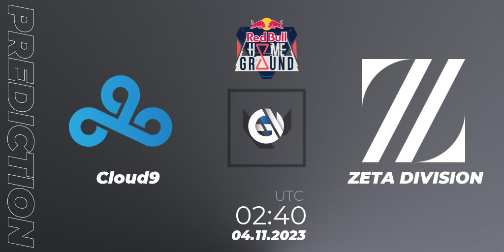 Cloud9 vs ZETA DIVISION: Match Prediction. 04.11.23, VALORANT, Red Bull Home Ground #4