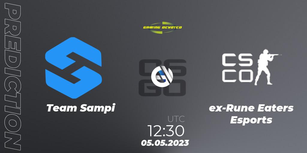 Team Sampi vs ex-Rune Eaters Esports: Match Prediction. 06.05.2023 at 10:00, Counter-Strike (CS2), Gaming Devoted Become The Best: Series #1
