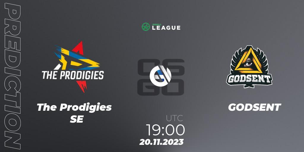 The Prodigies SE vs GODSENT: Match Prediction. 29.11.23, CS2 (CS:GO), ESEA Season 47: Advanced Division - Europe