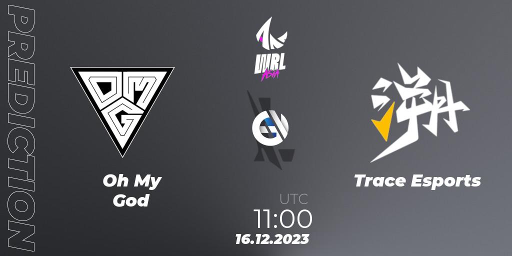 Oh My God vs Trace Esports: Match Prediction. 16.12.23, Wild Rift, WRL Asia 2023 - Season 2 - Regular Season