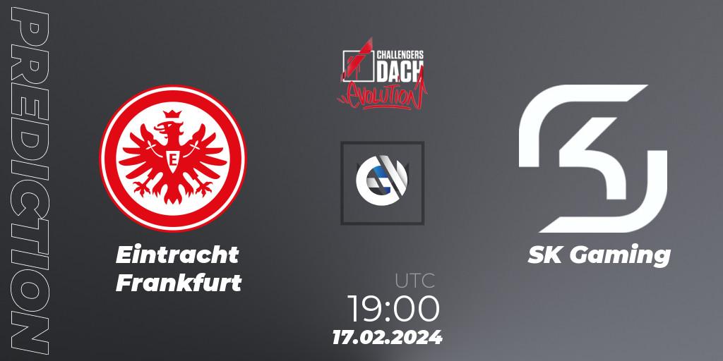 Eintracht Frankfurt vs SK Gaming: Match Prediction. 17.02.2024 at 18:20, VALORANT, VALORANT Challengers 2024 DACH: Evolution Split 1