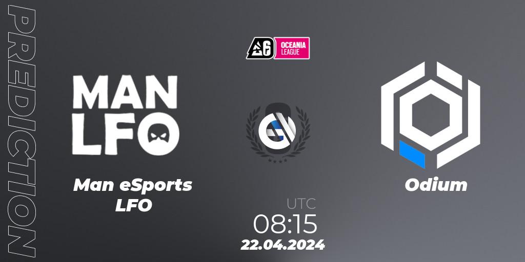 Man eSports LFO vs Odium: Match Prediction. 22.04.24, Rainbow Six, Oceania League 2024 - Stage 1