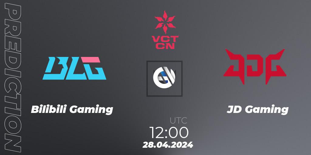 Bilibili Gaming vs JD Gaming: Match Prediction. 28.04.2024 at 12:30, VALORANT, VALORANT Champions Tour China 2024: Stage 1 - Group Stage