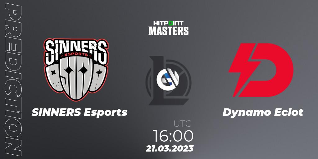 SINNERS Esports vs Dynamo Eclot: Match Prediction. 21.03.23, LoL, Hitpoint Masters Spring 2023