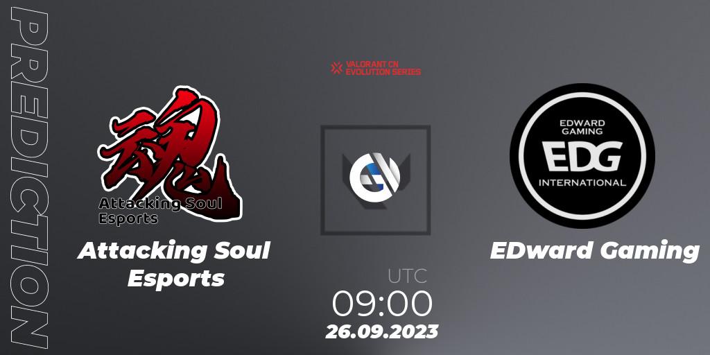 Attacking Soul Esports vs EDward Gaming: Match Prediction. 26.09.23, VALORANT, VALORANT China Evolution Series Act 1: Variation