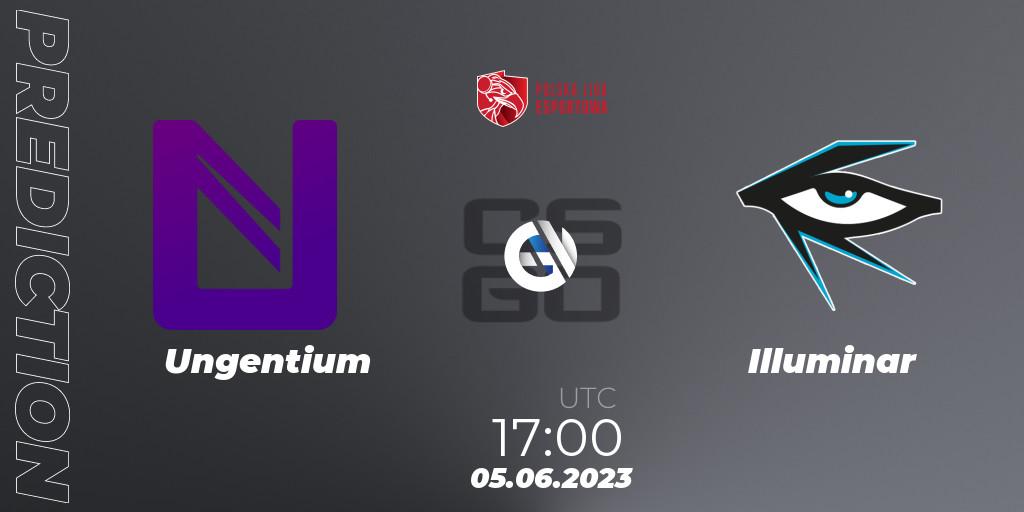 Ungentium vs Illuminar: Match Prediction. 05.06.23, CS2 (CS:GO), Polish Esports League 2023 Split 2