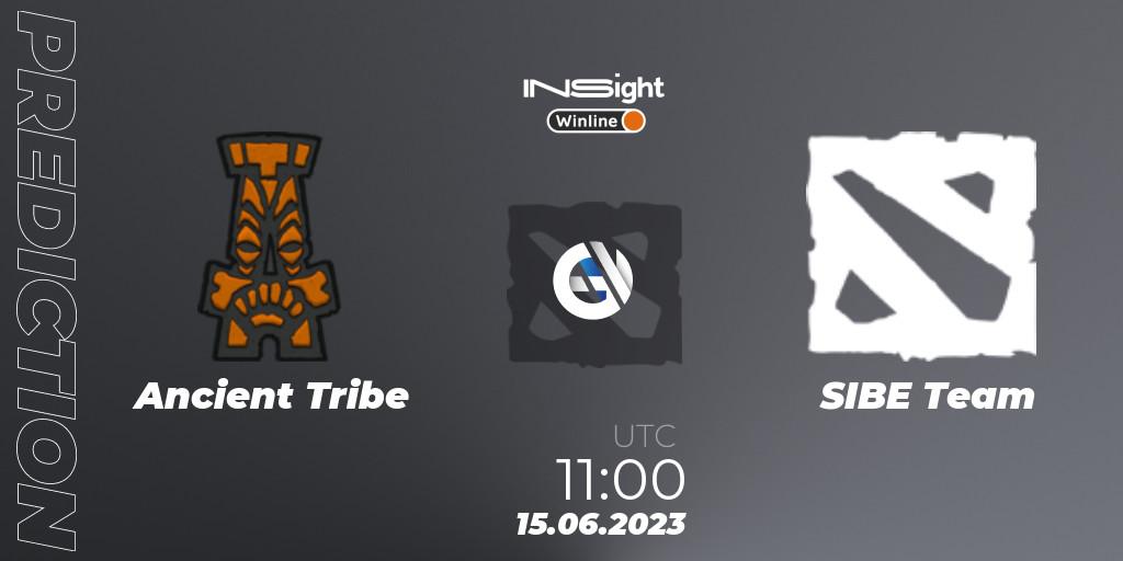 Ancient Tribe vs SIBE Team: Match Prediction. 15.06.2023 at 11:04, Dota 2, Winline Insight S3