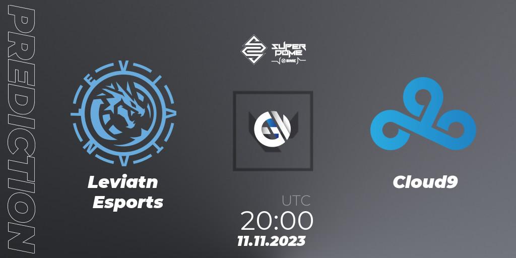 Leviatán Esports vs Cloud9: Match Prediction. 11.11.23, VALORANT, Superdome 2023 - Colombia
