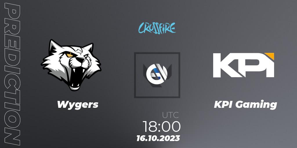 Wygers vs KPI Gaming: Match Prediction. 16.10.2023 at 18:00, VALORANT, LVP - Crossfire Cup 2023: Contenders #2