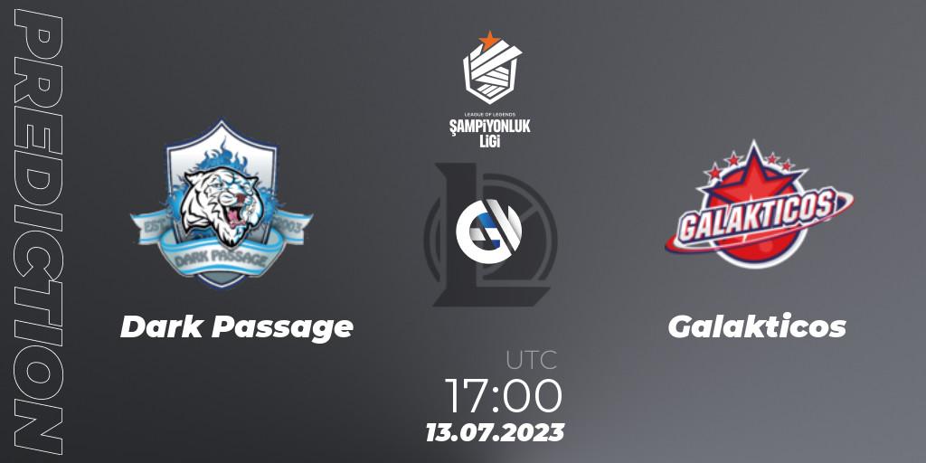 Dark Passage vs Galakticos: Match Prediction. 13.07.2023 at 17:00, LoL, TCL Summer 2023 - Group Stage
