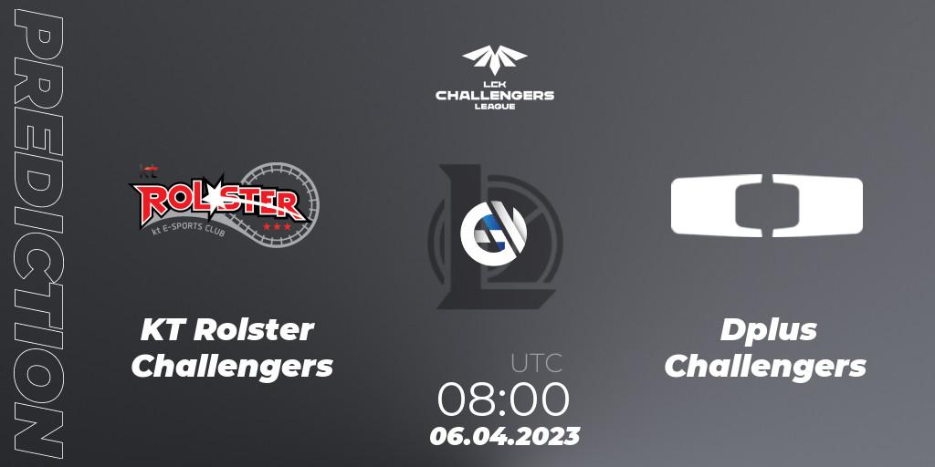 KT Rolster Challengers vs Dplus Challengers: Match Prediction. 06.04.23, LoL, LCK Challengers League 2023 Spring