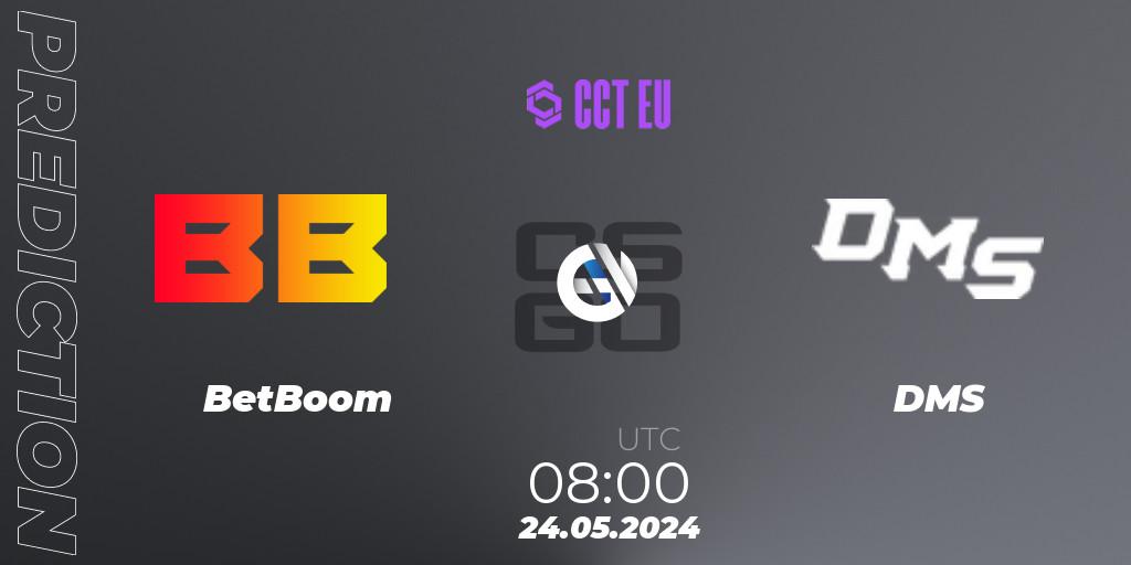 BetBoom vs DMS: Match Prediction. 24.05.2024 at 08:00, Counter-Strike (CS2), CCT Season 2 European Series #3