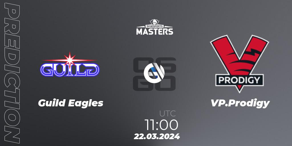 Guild Eagles vs VP.Prodigy: Match Prediction. 22.03.2024 at 11:00, Counter-Strike (CS2), Skyesports Masters 2024: European Qualifier