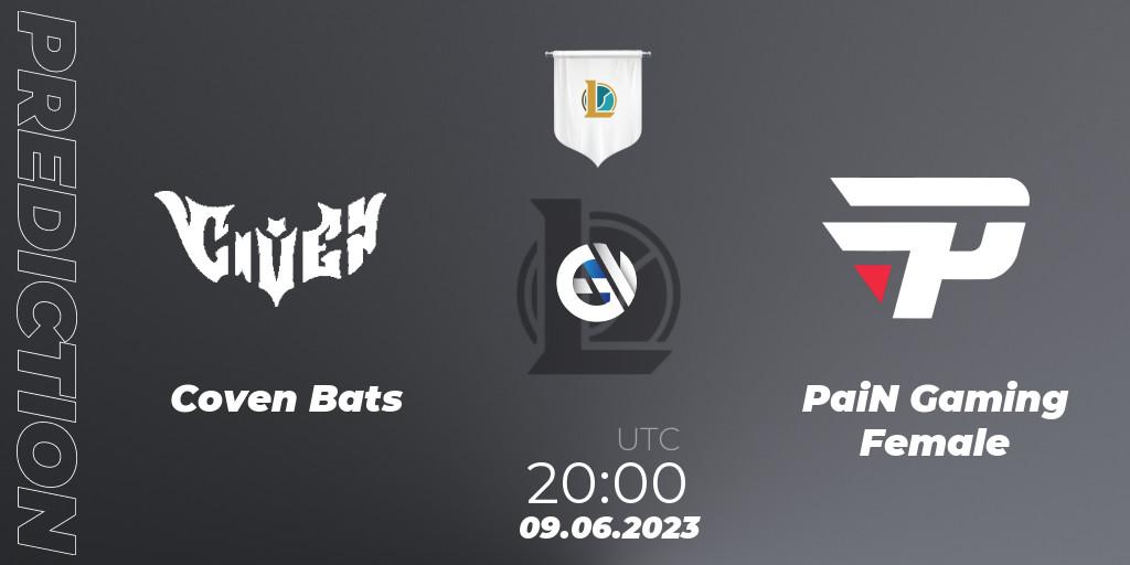 Coven Bats vs PaiN Gaming Female: Match Prediction. 09.06.23, LoL, Ignis Cup 2023 Playoffs