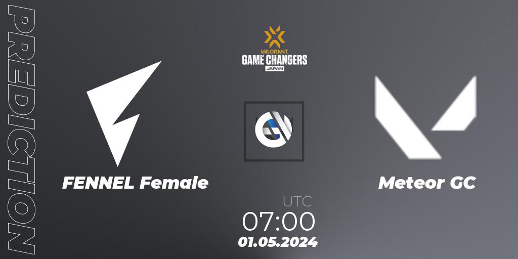 FENNEL Female vs Meteor GC: Match Prediction. 01.05.2024 at 08:00, VALORANT, VCT 2024: Game Changers Japan Split 1