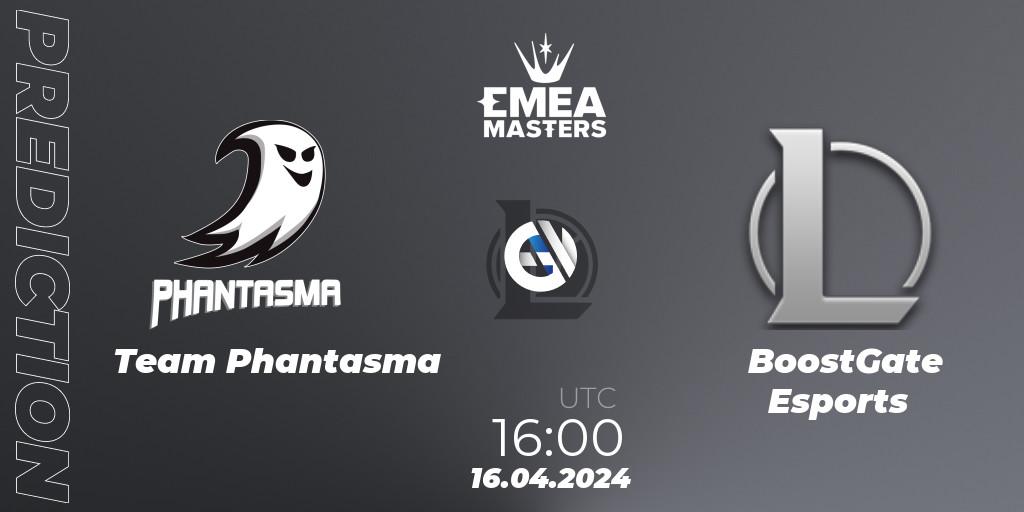 Team Phantasma vs BoostGate Esports: Match Prediction. 16.04.24, LoL, EMEA Masters Spring 2024 - Play-In