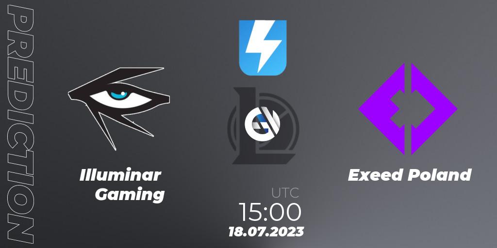 Illuminar Gaming vs Exeed Poland: Match Prediction. 19.07.23, LoL, Ultraliga Season 10 2023 Regular Season