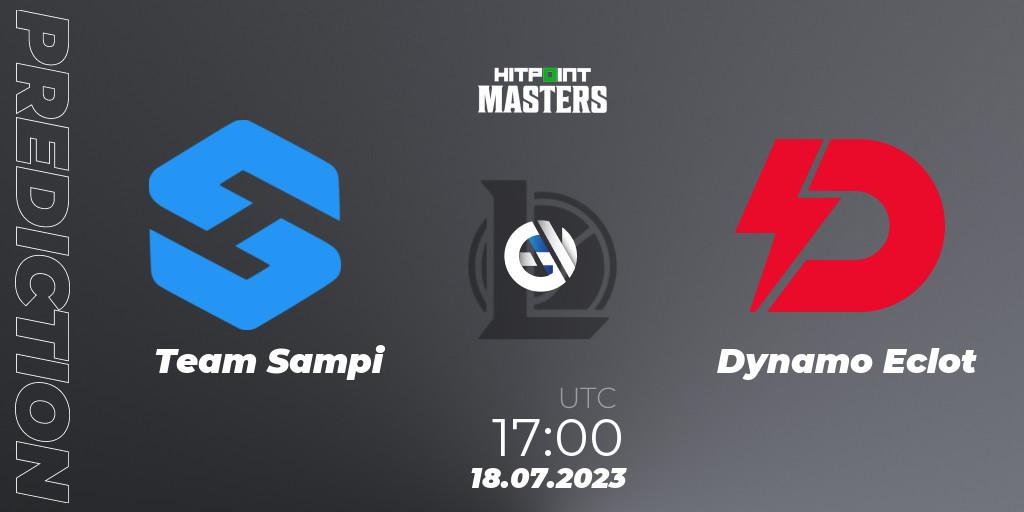 Team Sampi vs Dynamo Eclot: Match Prediction. 23.06.23, LoL, Hitpoint Masters Summer 2023 - Group Stage