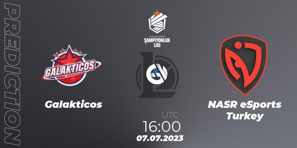 Galakticos vs NASR eSports Turkey: Match Prediction. 07.07.2023 at 16:00, LoL, TCL Summer 2023 - Group Stage