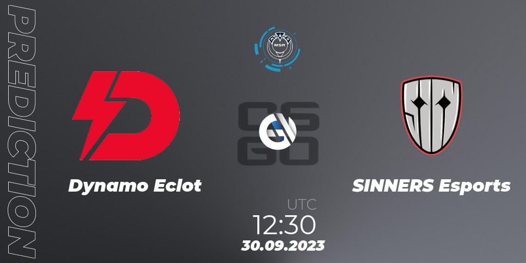 Dynamo Eclot vs SINNERS Esports: Match Prediction. 30.09.23, CS2 (CS:GO), Slovak National Championship 2023