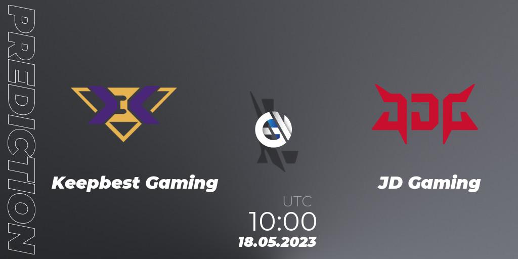 KeepBest Gaming vs JD Gaming: Match Prediction. 18.05.2023 at 10:00, Wild Rift, WRL Asia 2023 - Season 1 - Regular Season