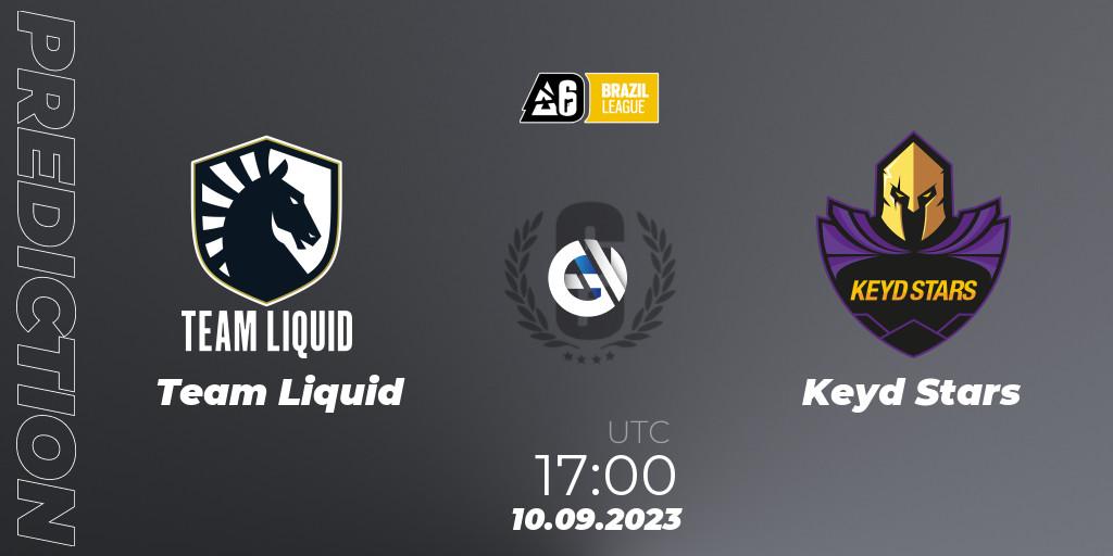 Team Liquid vs Keyd Stars: Match Prediction. 10.09.2023 at 17:00, Rainbow Six, Brazil League 2023 - Stage 2