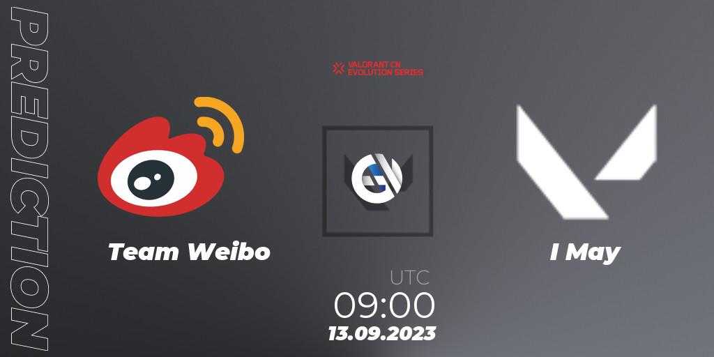Team Weibo vs I May: Match Prediction. 13.09.23, VALORANT, VALORANT China Evolution Series Act 1: Variation - Play-In