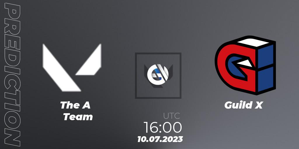 The A Team vs Guild X: Match Prediction. 10.07.2023 at 16:10, VALORANT, VCT 2023: Game Changers EMEA Series 2 - Group Stage