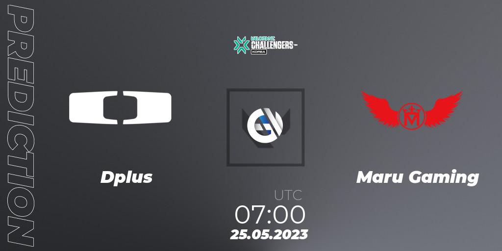 Dplus vs Maru Gaming: Match Prediction. 25.05.23, VALORANT, VALORANT Challengers 2023: Korea Split 2 - Playoffs