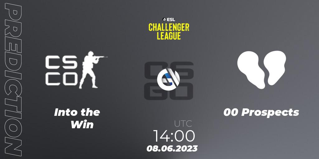 Into the Win vs 00 Prospects: Match Prediction. 08.06.23, CS2 (CS:GO), ESL Challenger League Season 45 Europe Relegation