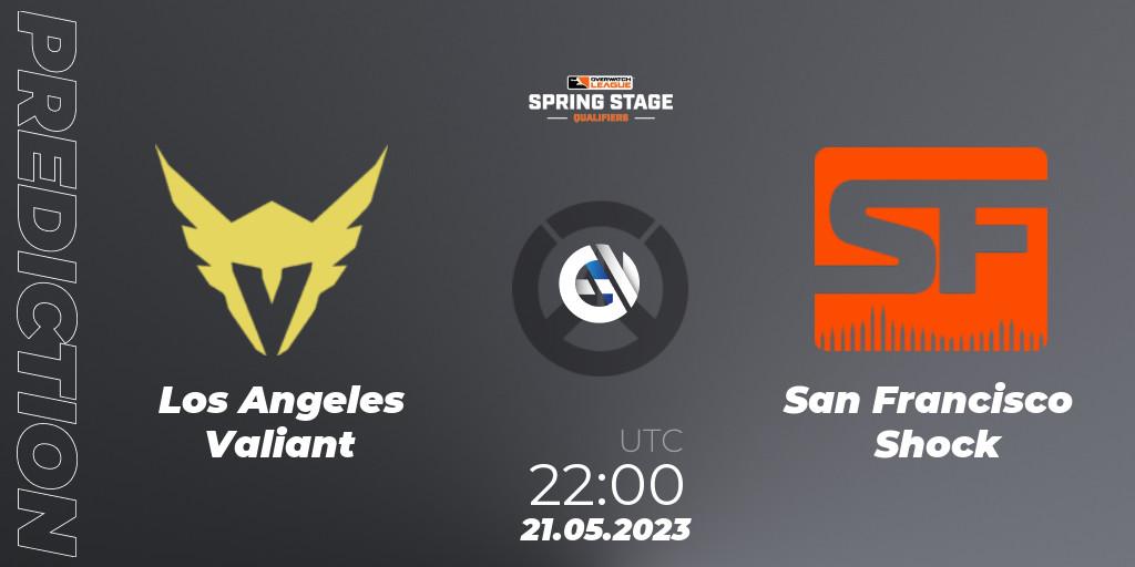 Los Angeles Valiant vs San Francisco Shock: Match Prediction. 21.05.23, Overwatch, OWL Stage Qualifiers Spring 2023 West