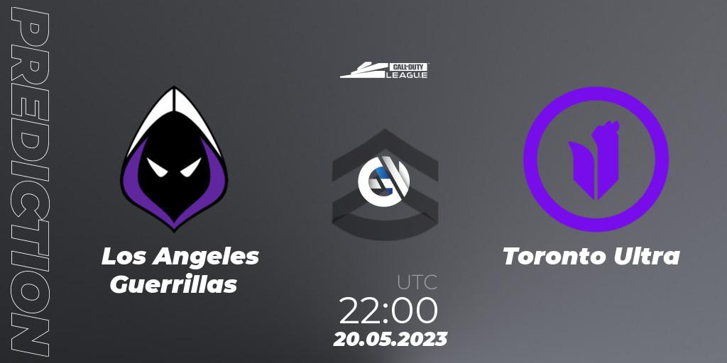 Los Angeles Guerrillas vs Toronto Ultra: Match Prediction. 20.05.23, Call of Duty, Call of Duty League 2023: Stage 5 Major Qualifiers