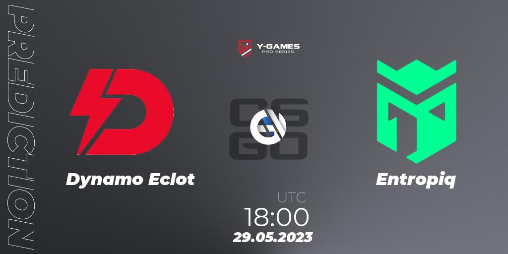 Dynamo Eclot vs Entropiq: Match Prediction. 31.05.2023 at 16:15, Counter-Strike (CS2), Y-Games PRO Series 2023