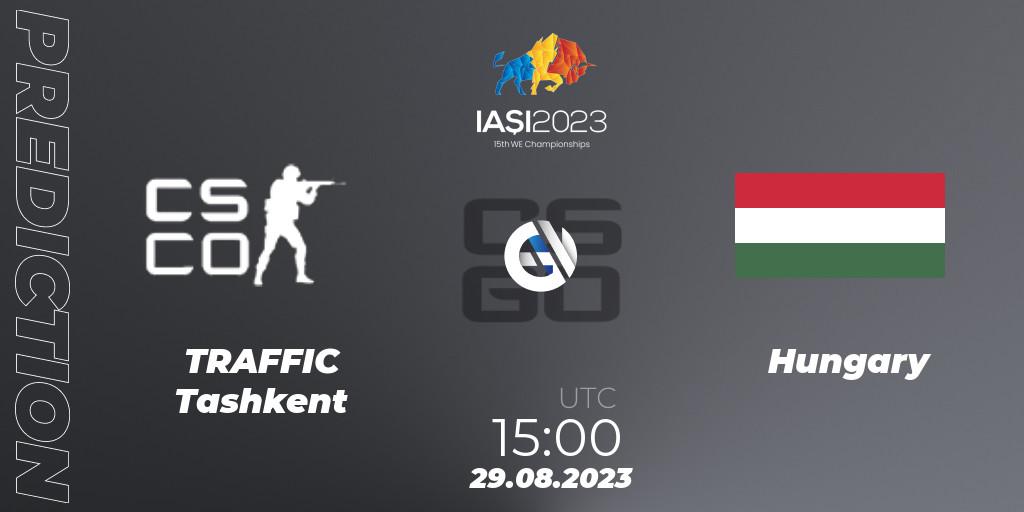 TRAFFIC Tashkent vs Hungary: Match Prediction. 29.08.23, CS2 (CS:GO), IESF World Esports Championship 2023