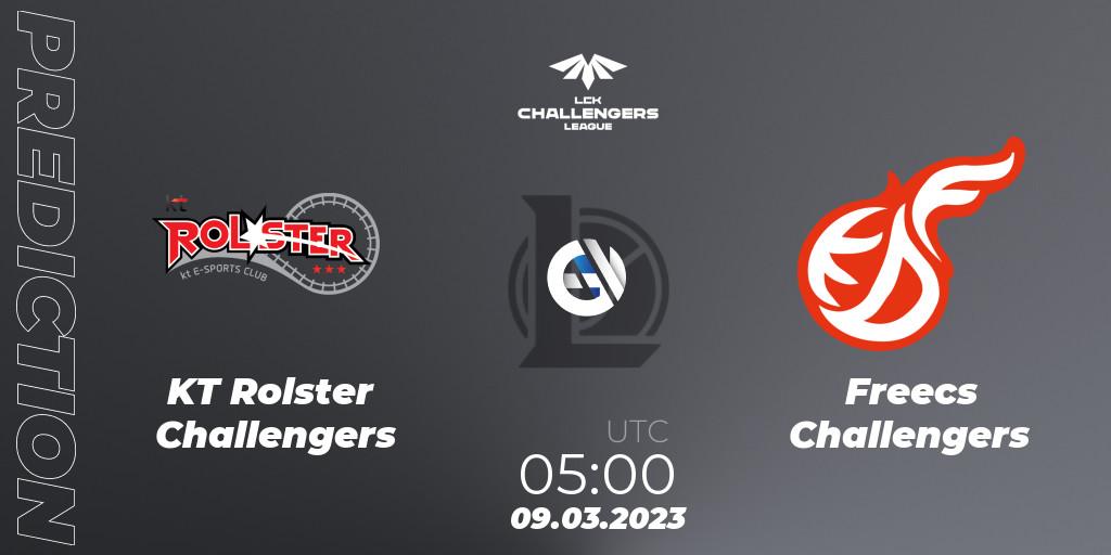 KT Rolster Challengers vs Freecs Challengers: Match Prediction. 09.03.23, LoL, LCK Challengers League 2023 Spring