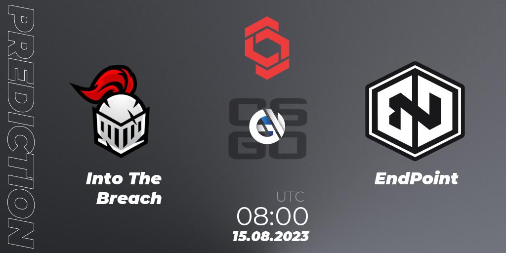 Into The Breach vs EndPoint: Match Prediction. 15.08.2023 at 08:00, Counter-Strike (CS2), CCT Central Europe Series #7