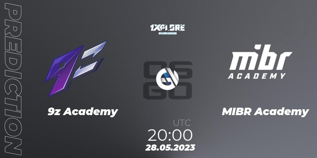 9z Academy vs MIBR Academy: Match Prediction. 27.05.2023 at 23:00, Counter-Strike (CS2), 1XPLORE Latin America Cup 1