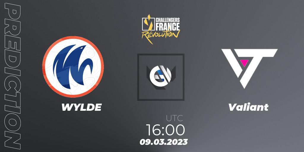 WYLDE vs Valiant: Match Prediction. 09.03.23, VALORANT, VALORANT Challengers 2023 France: Revolution Split 1