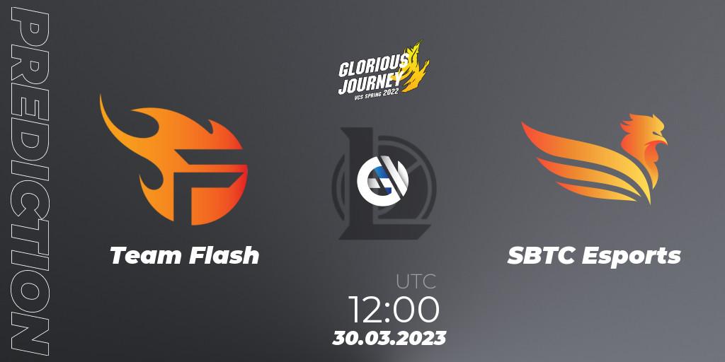 Team Flash vs SBTC Esports: Match Prediction. 11.03.2023 at 10:00, LoL, VCS Spring 2023 - Group Stage