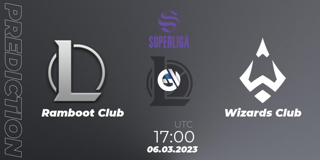 Ramboot Club vs Wizards Club: Match Prediction. 06.03.23, LoL, LVP Superliga 2nd Division Spring 2023 - Group Stage