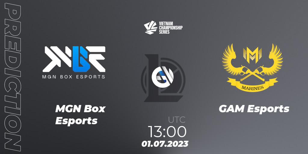 MGN Box Esports vs GAM Esports: Match Prediction. 01.07.2023 at 12:10, LoL, VCS Dusk 2023
