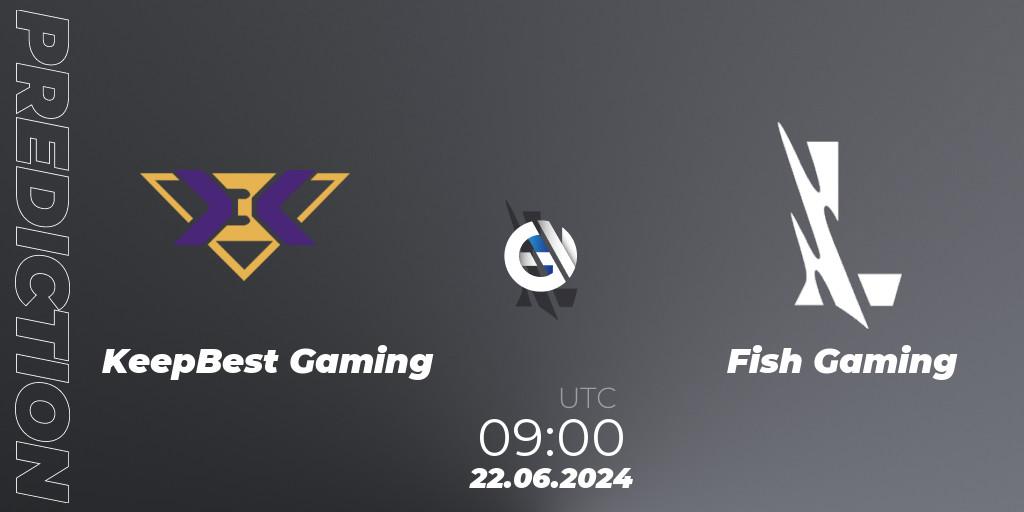 KeepBest Gaming vs Fish Gaming: Match Prediction. 22.06.2024 at 09:00, Wild Rift, Wild Rift Super League Summer 2024 - 5v5 Tournament Group Stage