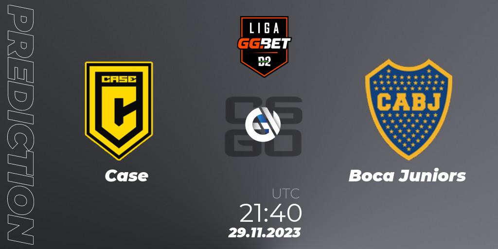Case vs Boca Juniors: Match Prediction. 29.11.23, CS2 (CS:GO), Dust2 Brasil Liga Season 2