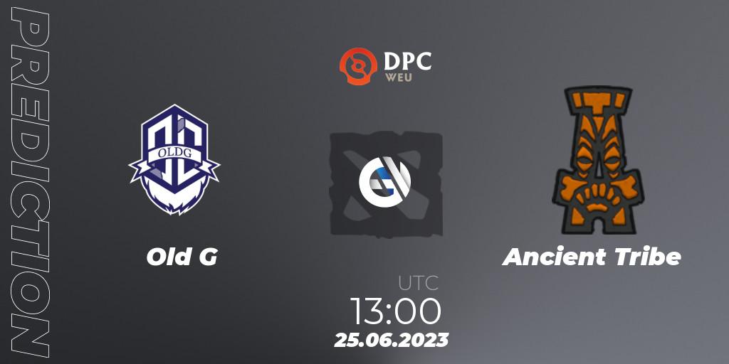 Old G vs Ancient Tribe: Match Prediction. 25.06.23, Dota 2, DPC 2023 Tour 3: WEU Division II (Lower)