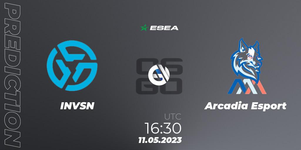 CS2 vs Arcadia Esport: Match Prediction. 11.05.23, CS2 (CS:GO), ESEA Season 45: Advanced Division - Europe